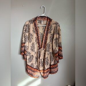 Xhilaration Boho Women’s Kimono size medium